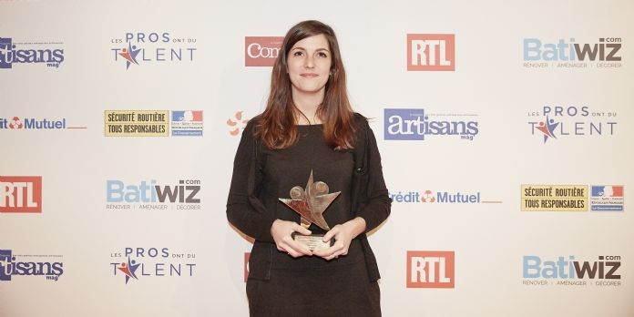 Les Pros ont du talent 2017 : Flore Lelièvre, dirigeante du restaurant le Reflet, remporte le prix Or de la catégorie Management